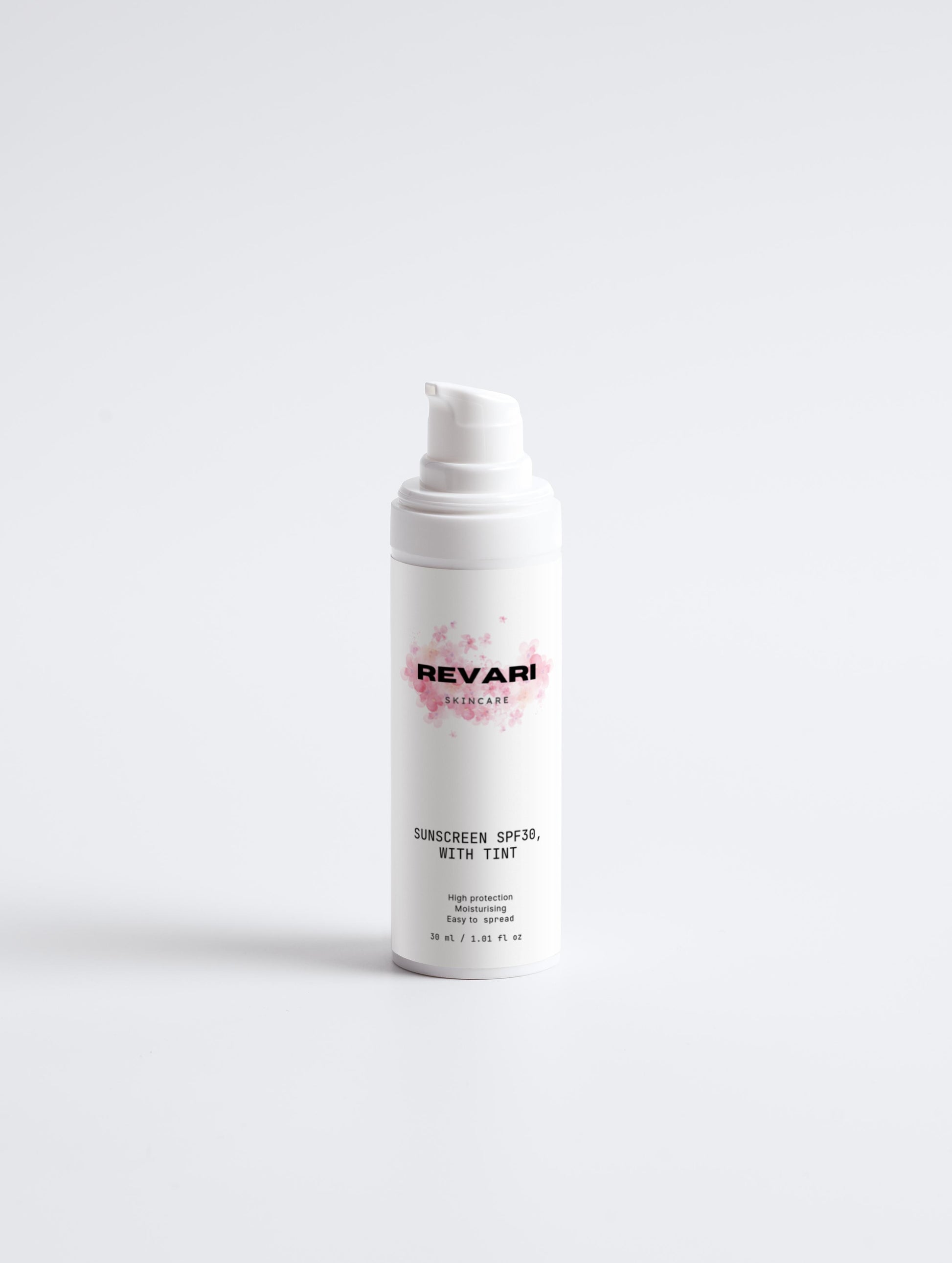 Sunscreen SPF30, with tint