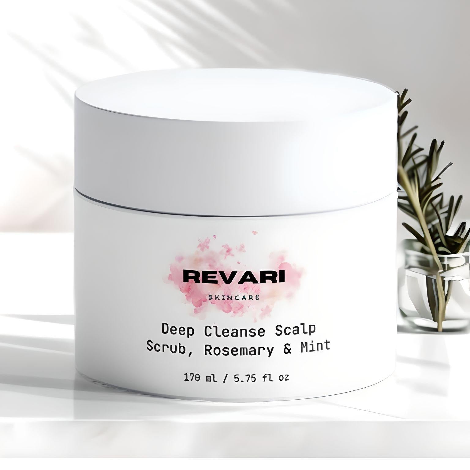 Deep Cleanse Scalp Scrub, Rosemary & Mint