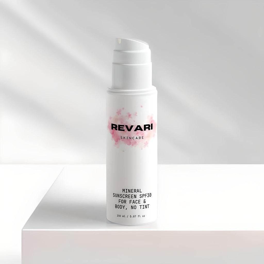Mineral Sunscreen SPF30 for Face & Body, no tint